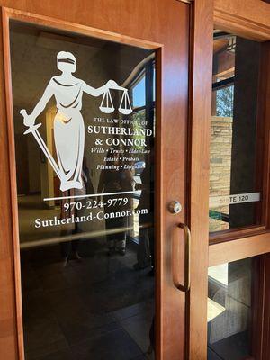 Welcome to Sutherland & Connor!