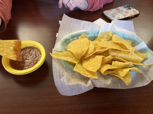 Salsa and Chips