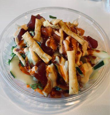 Half-n-Half sushi Poke Bowl