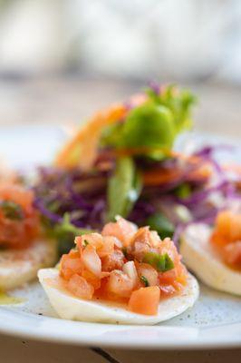 Lomi Lomi Salmon Caprese