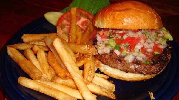 PICO AND GUAC BURGER