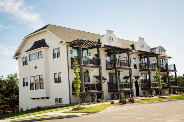 Cape Dutch Villas exterior.