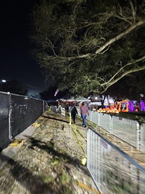 Long lines on the wknds