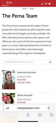 Amanda Abulawi - The Perna Team