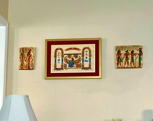 Our Egyptian mementos