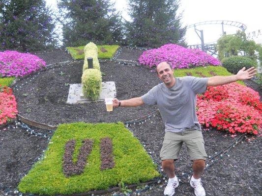 Having fun on vacation