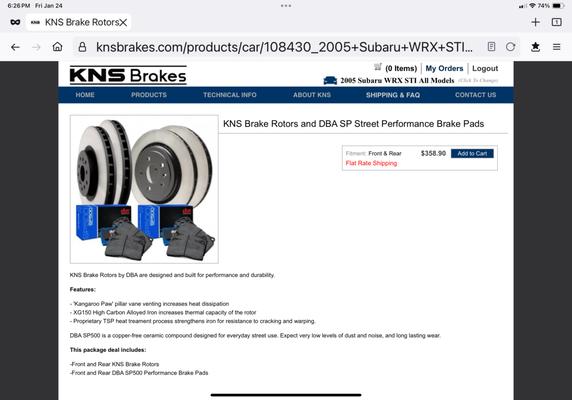 KNS Brakes