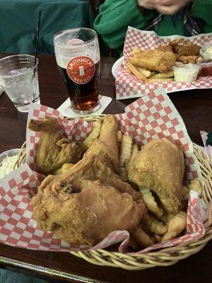 Before image of chicken dinner