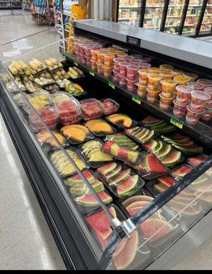Grab and go section! Prepared for you to eat on the go!