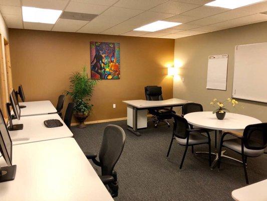 Whether it's a shared CoWork desk or an office for your growing 10 person Team, NEST CoWork has a space for you