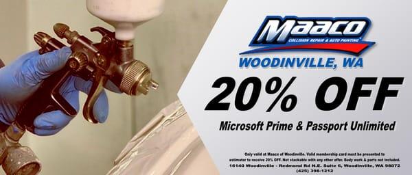 20% OFF - Microsoft Prime for Members