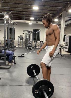 photo of me training WITH my clients