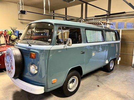 Bertie the Bus is back in shape.