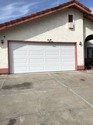 New garage door!