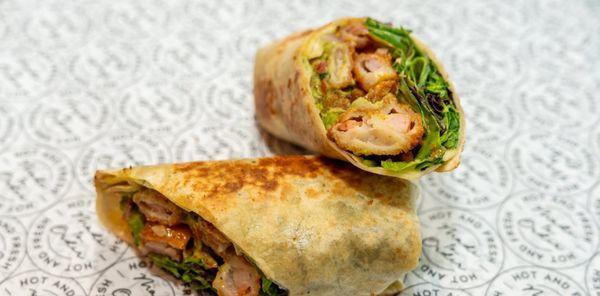 Crispy Shrimp Wrap