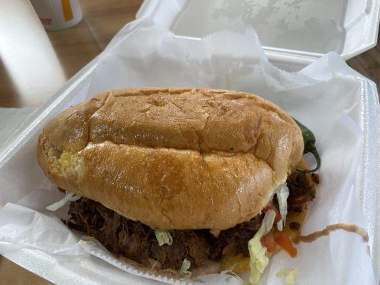 Barbacoa torta
