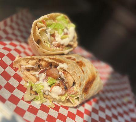 Chicken, Bacon, Ranch Wrap