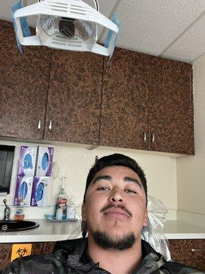 At the dentist