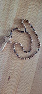 Olive Wood Holy Rosary