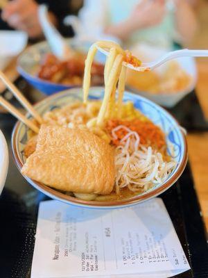 Miso udon added Kitsune Age