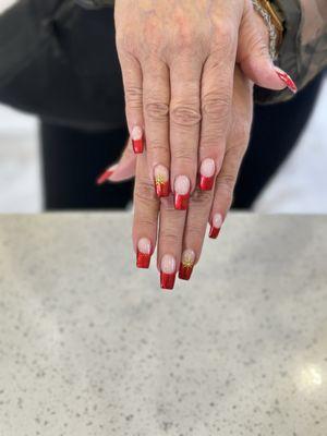 French hot red chrome