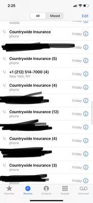 This isn't even All the times I've tried calling and nobody answers or they just hang up! Literally a nightmare