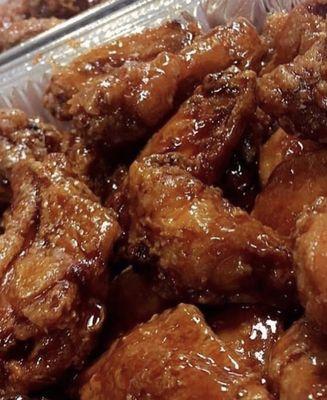 Party Serving of Honey Hot Wings