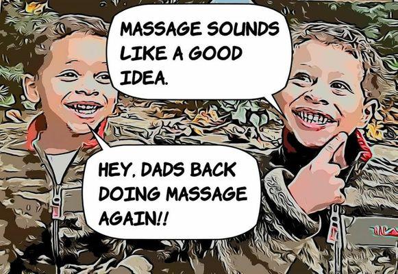 My massage practice has reopened. Book your next session at www.vzlmt.com.