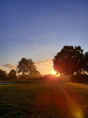 Stunning sunrise.