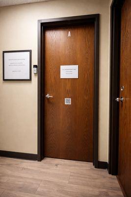 Bright House Studio entrance.
By appointment only. Limited seating. Please book online.