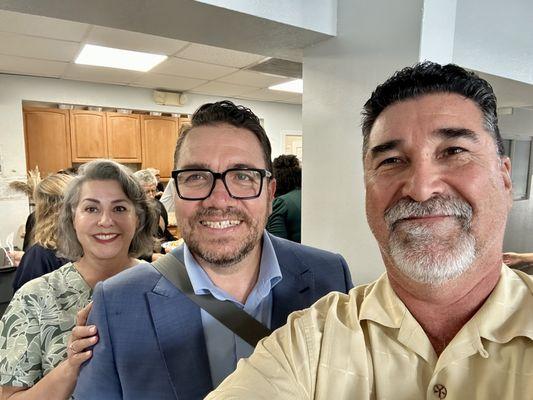 Grateful to have met Pastor Diaz.