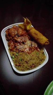 Sesame Chicken Combo