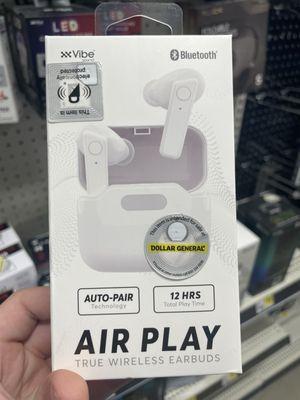 Stupidly expensive fake earbuds
