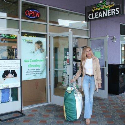 Green Hanger Cleaners