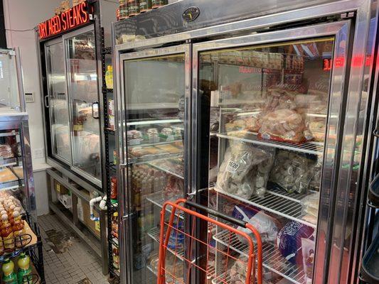 Store freezer area