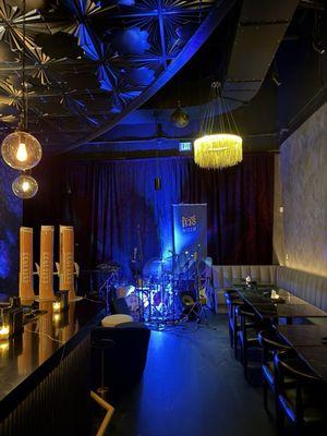 View of the bar towards the entrance/front of the bar