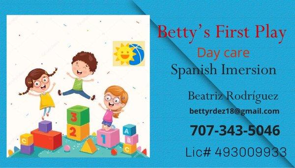 Betty’s First play Daycare