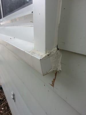 This is what people are when they walk up to the back door of the house.