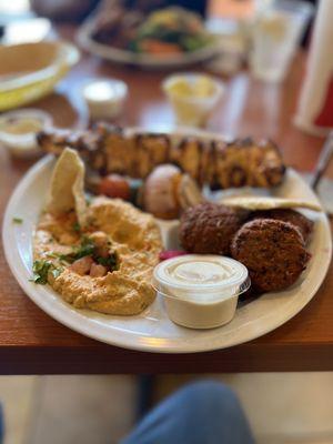 Lemon Garlic Chicken Kabob