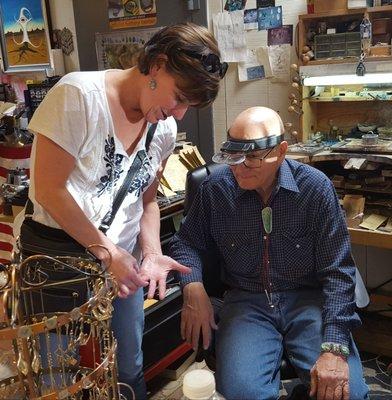 Vince is a thoughtful meticulous craftsman.