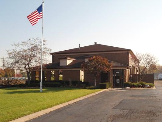 Here is the front of our shop.