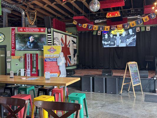 Music stage