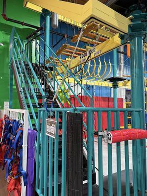 Ninja type rope course (closed)