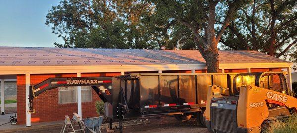 Carpentry and painting by Adam