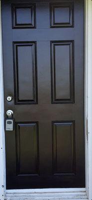 Painted Exterior front door
