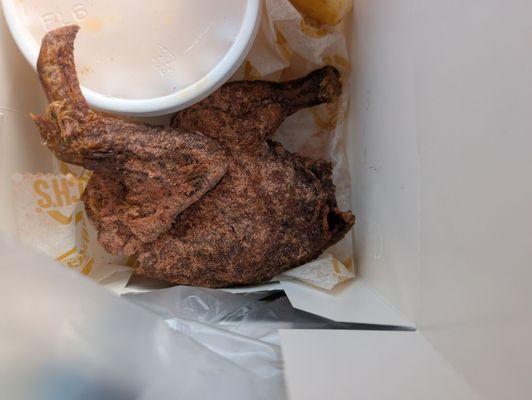 Baby bird NOT A WHOLE CHICKEN