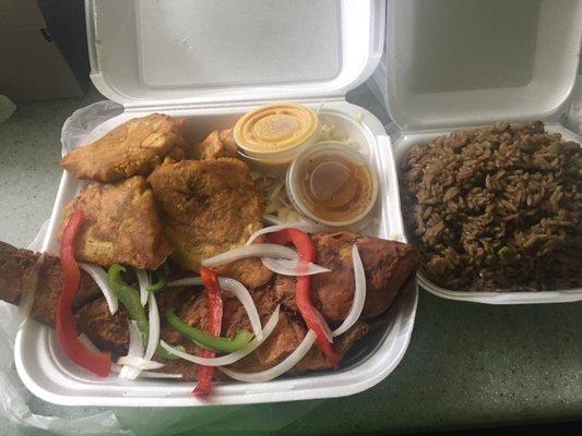 Bruh!! Fried snapper meal.