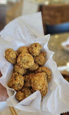 Fried mushrooms