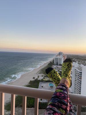 Penthouse view from my friend's place.