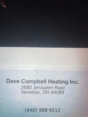 Dave Campbell Heating